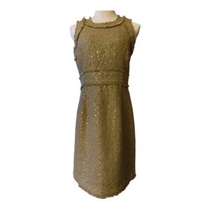 Gold Sequin Dress